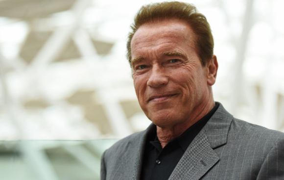 Arnold Schwarzenegger bio image at Useful Talent